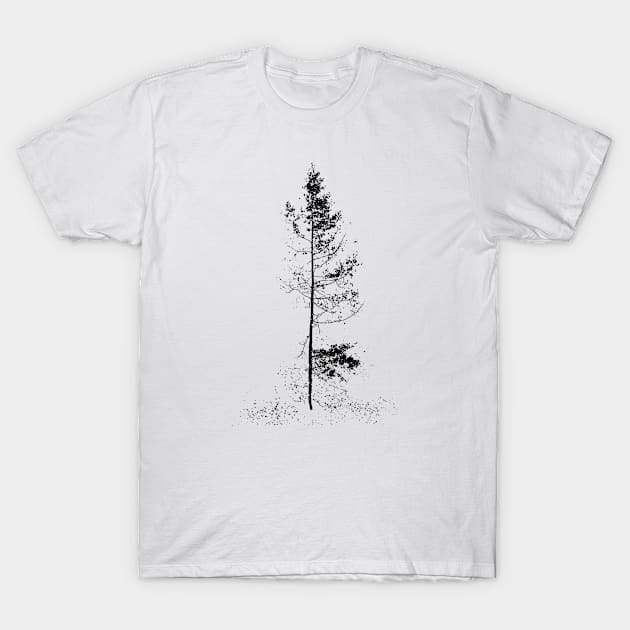 abstract autumn aspen T-Shirt by pholange